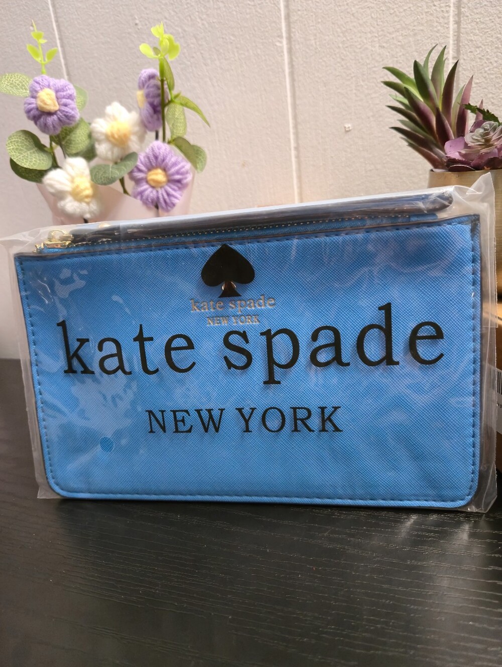 Kate Spade Blue Wallet